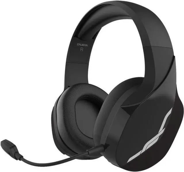 Main image of Zalman HPS700 Archer - Wireless Gaming Headset with detachable microphone - 7.1 Surround Sound - 50mm Drivers with 20hz-20,000Hz Frequency Range - Breathable Fabric with Memory Foam - Black