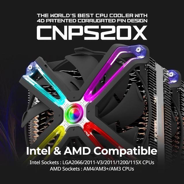 Alt view image 2 of 7 - Zalman Case Cooler PSU Combo - Zalman P30 White Panoramic MATX PC Case + CNPS20X 300W TDP Extreme Performance CPU Cooler + Gigamax 600W 80+ Plus Bronze PSU