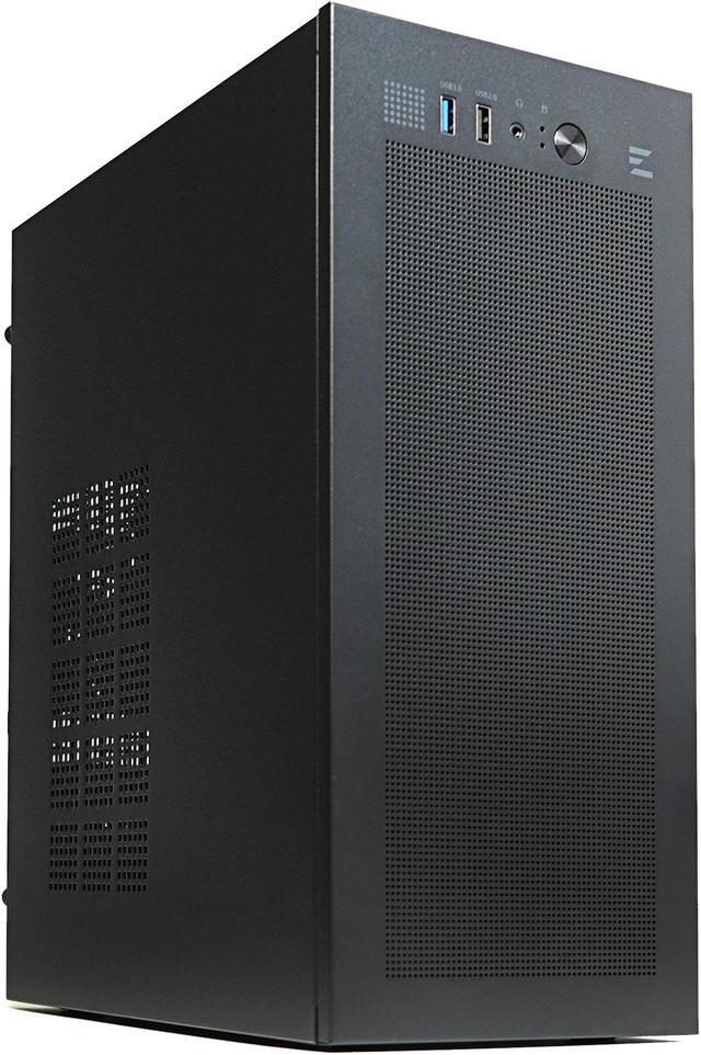 Alt view image 2 of 7 - Zalman CUBIX Compact mATX ITX PC Case, Micro-ATX/Mini-ITX/DTX, SFF Small Form Factor SFX HTPC Computer Chassis, Fits Standard ATX Power Supply, USB 3.0, Black