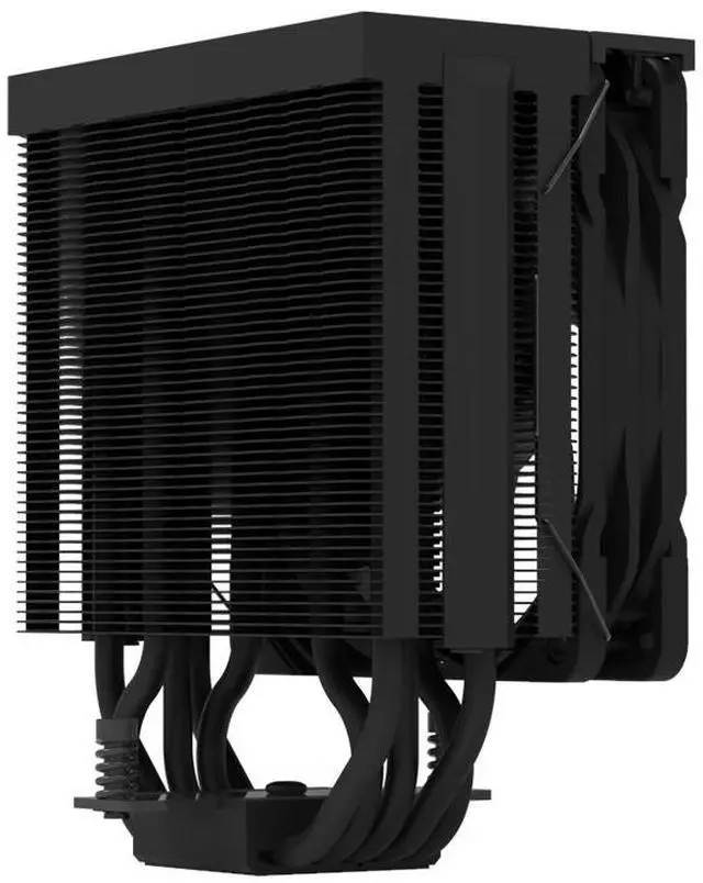 Alt view image 7 of 7 - Zalman CNPS13X DS CPU Cooler, 240W TDP, CPU Temperature Display, AMD AM5/AM4, Intel LGA 1851/1700/1200/1151, 5 DTH Heat Pipes, 120mm PWM Performance Fan, Black