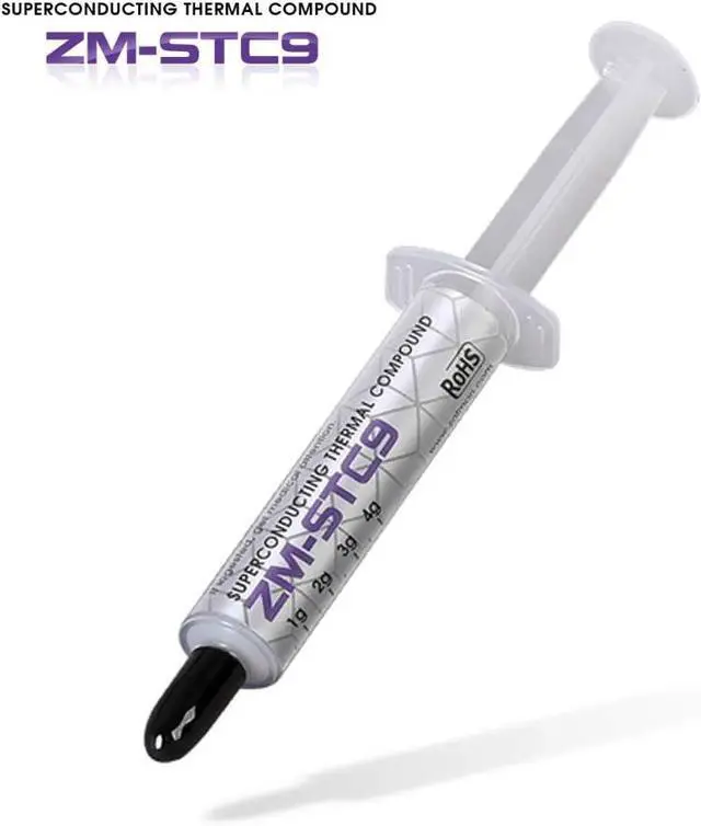 Alt view image 6 of 6 - Zalman STC7 (4 g) Performance Thermal Grease Compound Paste, Heatsink Paste for All Coolers, CPU & GPU, Superconducting Micro-Filler Density Technology (7.2 W/m-k, 220 Pa.s)