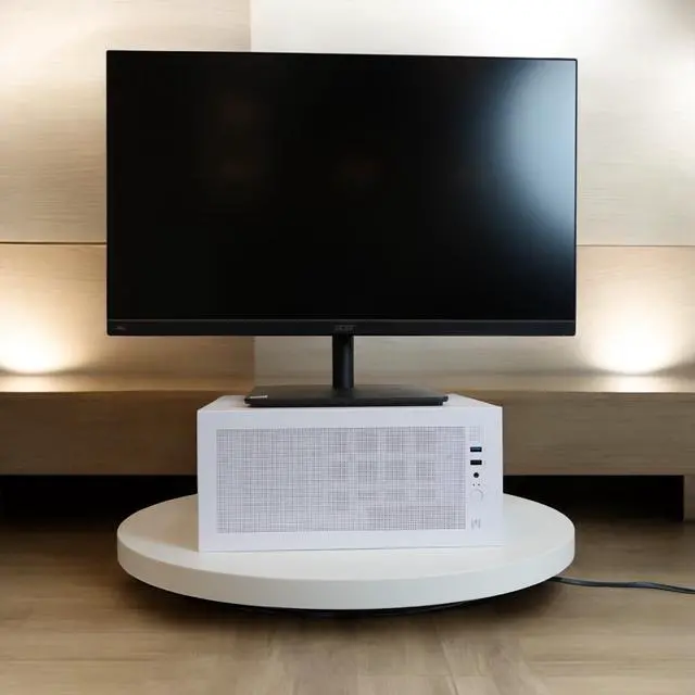 Alt view image 3 of 7 - Zalman CUBIX Compact mATX ITX PC Case, Micro-ATX / Mini-ITX / DTX, SFF Small Form Factor SFX HTPC Computer Chassis, Fits standard ATX Power Supply, USB 3.0, White