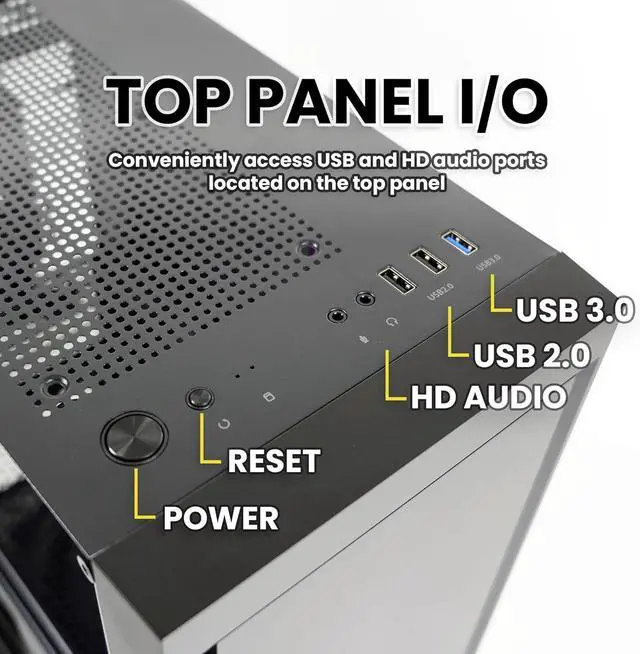 Alt view image 2 of 6 - PC Builder Bundle - Zalman PC Case with PSU Combo - T3 Compact m-ATX PC Case - Tempered Side Panel, 2 x 120mm Non-RGB Black Fan, with 80 Plus Bronze 600W Power Supply