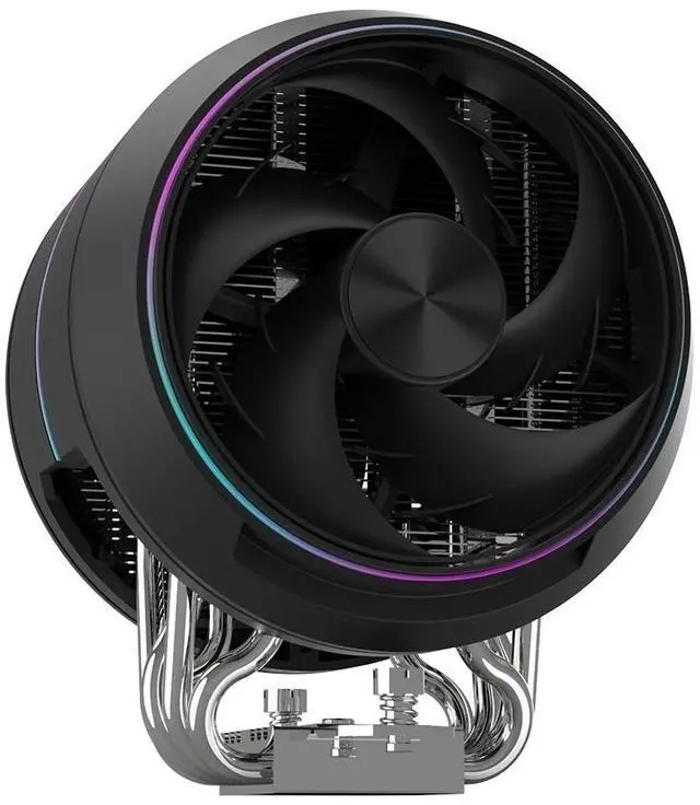 Main image of Zalman ZET5 CPU Cooler, Dual 120mm PWM Fans, 5 Heat Pipes RDTH Technology, AMD AM5/AM4 & Intel LGA1851/1700, Black
