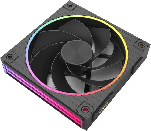 Alt view image 5 of 7 - Zalman DF120 A3 3-Pack 120mm ARGB Case Fans, 2300 RPM, Dual Ball Bearing, Cable-Free Pogo Pin Connection, Daisy-Chain Design, Infinity Mirror ARGB Lighting, Magnetic Cover for a Clean Aesthetic