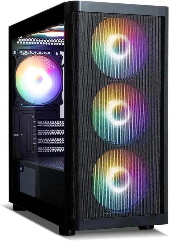 Main image of Zalman Certified Refurbished - M4 SE Micro-ATX MATX RGB Gaming PC Case, 6x 120mm FRGB Fans, Full Tempered Glass Side Panel, High Airflow Compact Mini Tower Computer Chassis, USB 3.0 - Black