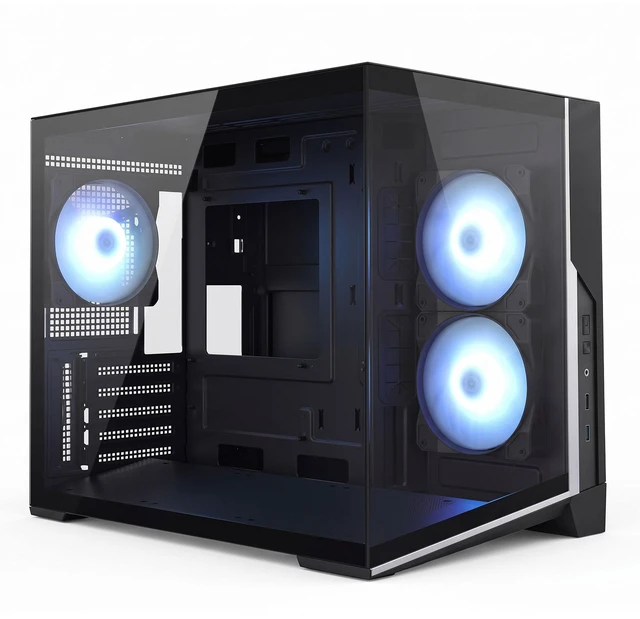 Zalman D30 mATX Micro-ATX Gaming PC Mini-Tower Computer Case, 3x