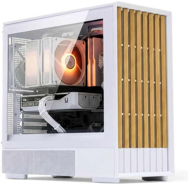 ZALMAN P10 NAMU PCケース（mATX / mITX対応） Zalman P10 NAMU mATX Micro-ATX Mini ITX Tower PC Case, 3x 120mm