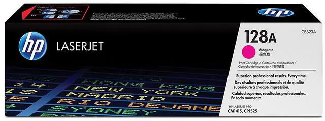 Main image of Genuine HP NEW HP 128A (CE323A) Toner Cartridge for HP LaserJet Pro CM1415fnw, CP1525nw