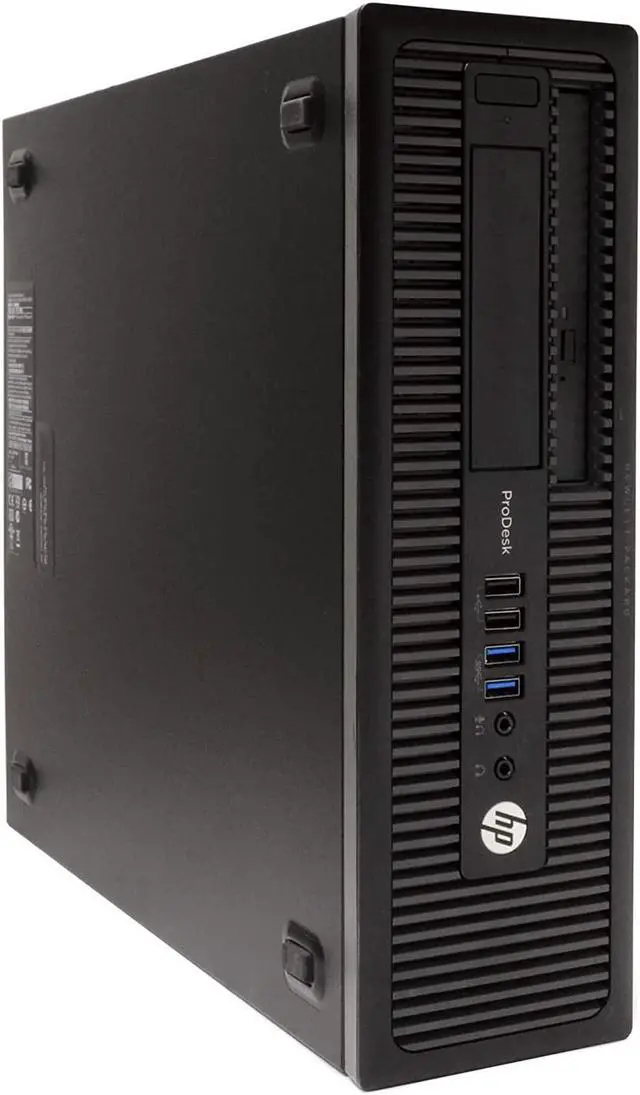 Alt view image 6 of 7 - HP ProDesk 600 G1-SFF Desktop Computer Intel Core i5 4th Gen 4570 (3.20 GHz) 8 GB DDR3 500 GB HDD Windows 10 Pro 64-Bit Wi-Fi Ready 16GB DDR3 2TB