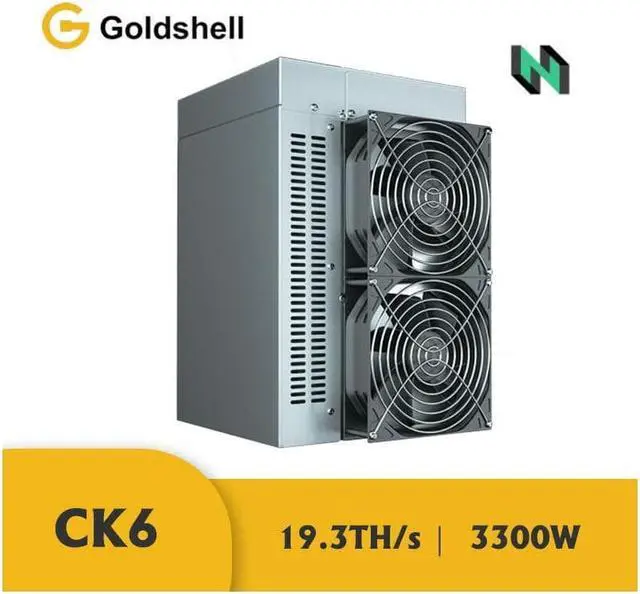 Main image of Goldshell CK6 Best Miner For CKB New Upgrade Nervos Network Super Computing Server New Upgrade, 19.3H/s±5% | 3300W±5% | 0.17W/M