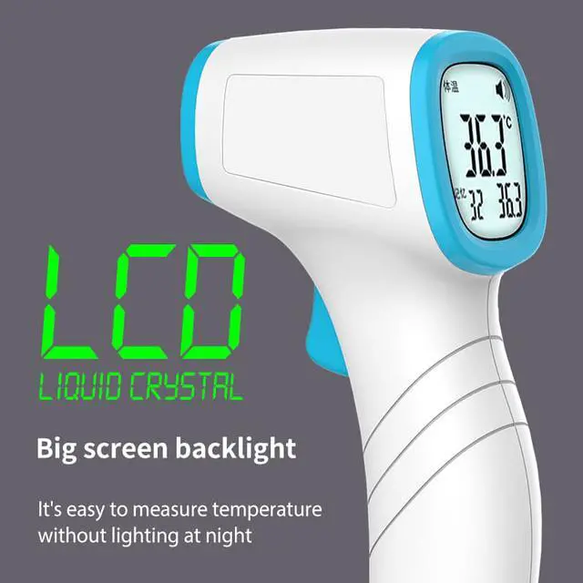 Alt view image 5 of 7 - Advanced Forehead Digital Thermometer, Non-Contact Infrared, Instant Reading, Multi-Functional, for Body, Surface & Room Measurement, Babies & Home Helper Health & Sports Personal Care  Thermometers