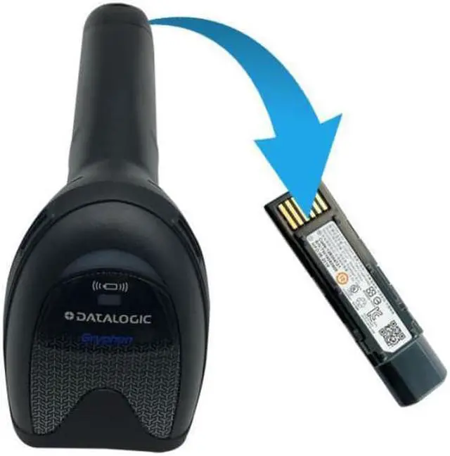 Alt view image 3 of 4 - Datalogic Gryphon GBT4500 Handheld Barcode Scanner Wireless 1D/2D GBT4500-BK-HD-WLC