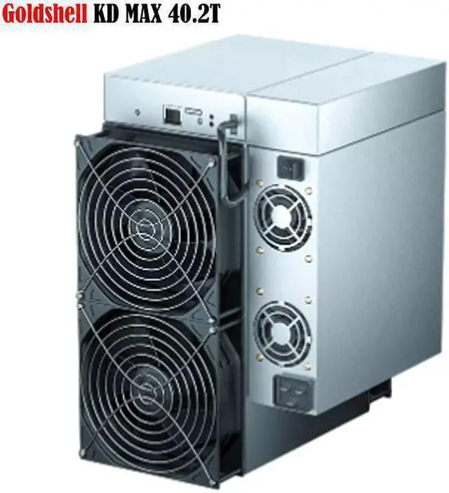 Main image of New Gold-shell KD MAX KDA Miner Hashrate:40.2TH/S(±5%) With C19 USA Power Cord