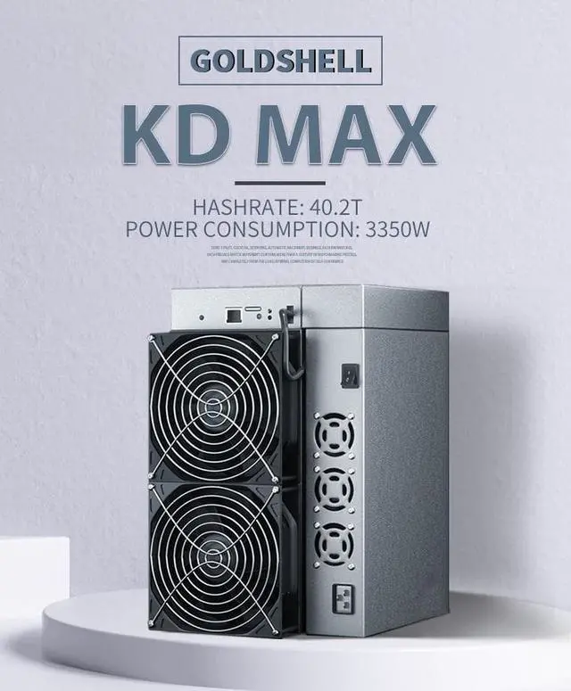 Alt view image 5 of 5 - KD MAX 40.2Th 3350W ,New KDA Miner for Kadena with PSU. High profile Mining Machine.