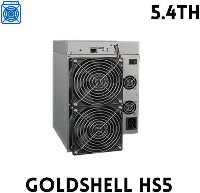 Alt view image 4 of 4 - New HS5 Mining 2 Algorithms Handshake And Blake2B-Sia With Power Supply 5.4Th 2650W ready to ship