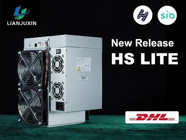 Main image of New Release HS-Lite 1360GH/s 1250W HNS or 2900GH/s 700W SC Mining Machine New Lite Series Miner Home Riching