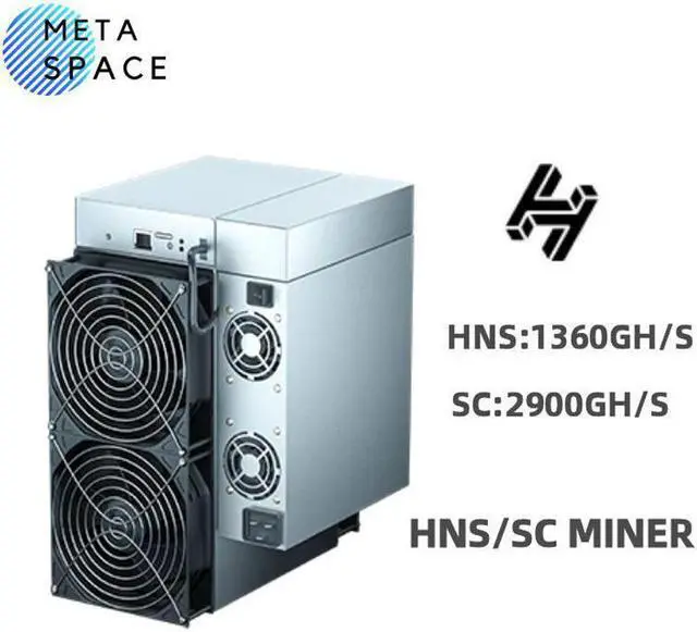 Main image of New Release Goldshell HS LITE Miner HNS/SC HNS: 1360GH(±5%) SC : 2900GH/S(±5%) Miner 1200W Better than HS Box / HS5 HNS Miner SC Miner