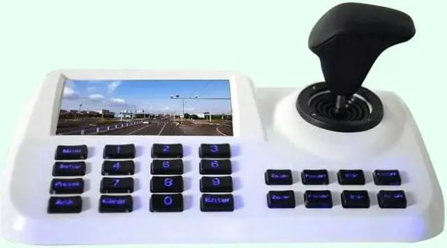 Main image of 5 inch LCD Screen Display ONVIF CCTV IP PTZ Camera Keyboard Controller High Speed PTZ Dome Camera 3D Network Joystick  SP-1009W