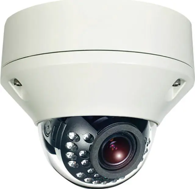 Alt view image 6 of 6 - KT&C KEZ-c2DR28V12IR OMNI EZ HD-TVI Camera 1080p Outdoor Vandal Dome IR, 2.8-12mm, Dual Power