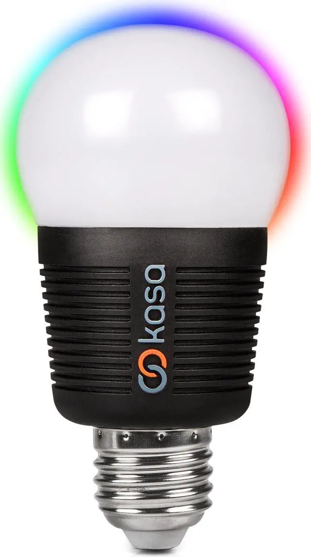 Main image of Veho Kasa Bluetooth Smart LED Light Bulb, Smartphone Controlled, Dimmable, Colour Changing, Edison E26, 7.5 W [Energy Class A+]