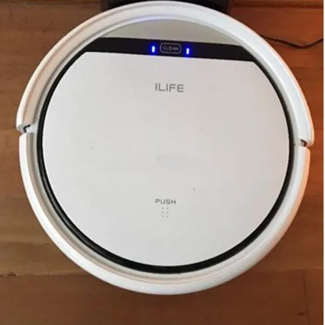 Alt view image 2 of 7 - ILIFE V3s Pro Robotic Vacuum Cleaner for Pets and Allergies Home 2017 Updated Version,Pearl White