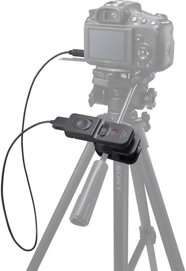 Alt view image 20 of 20 - Sony RM-VPR1 Remote Control with Multi-terminal Cable for Select Sony Cameras
