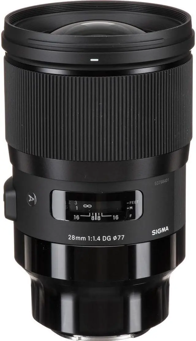 Alt view image 12 of 18 - Sigma 28mm f/1.4 DG HSM ART Lens for Sony E-mount Cameras, Black #441965