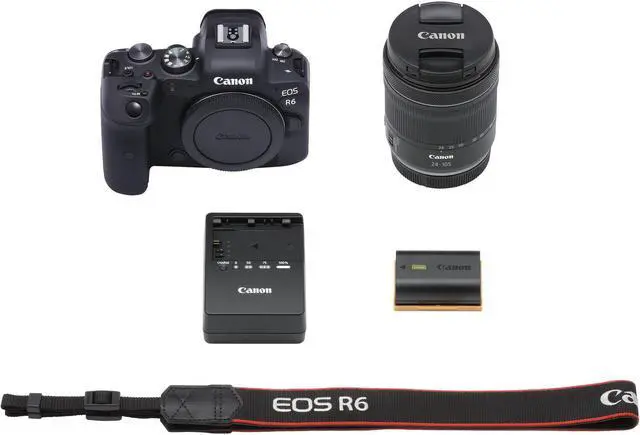 Alt view image 11 of 20 - Canon EOS R6 Mirrorless Camera with 24-105mm f/4-7.1 Lens