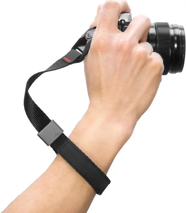 Alt view image 19 of 20 - Peak Design Cuff Camera Binocular Wrist Strap with Micro Anchor Connectors (Black) CF-BL-3