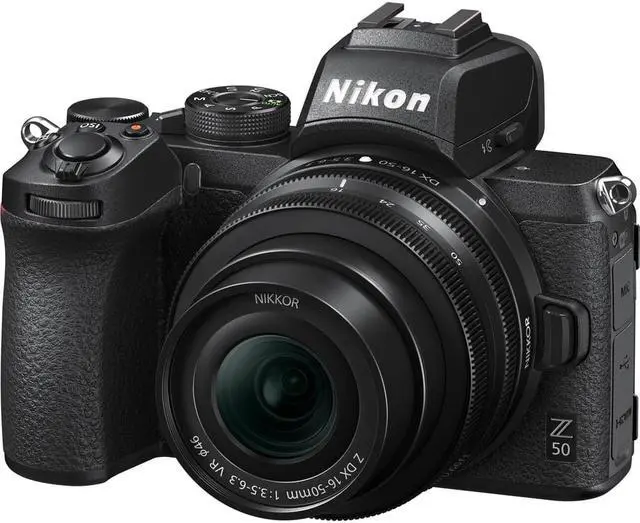 Alt view image 8 of 20 - Nikon Z 50 DX-format Mirrorless Camera Body w/ NIKKOR Z DX 16-50mm f/3.5-6.3 VR Lens