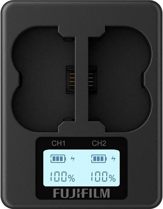 Alt view image 8 of 13 - FUJIFILM BC-W235 Dual Battery Charger