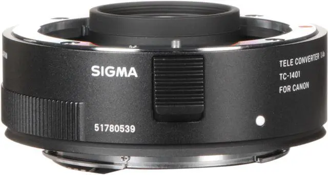 Alt view image 10 of 20 - Sigma 1.4x Teleconverter TC-1401 for Canon (879101)