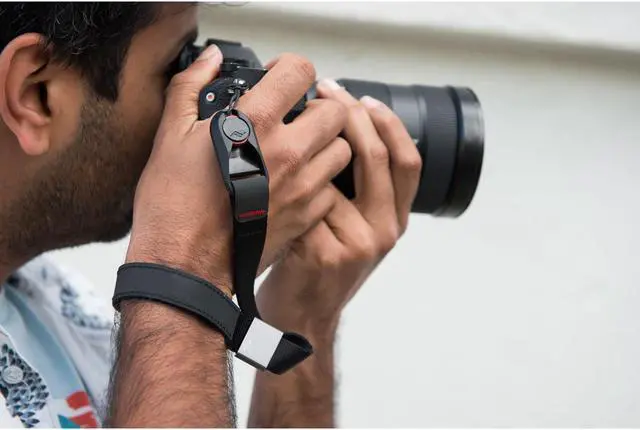 Alt view image 20 of 20 - Peak Design Cuff Camera Binocular Wrist Strap with Micro Anchor Connectors (Black) CF-BL-3