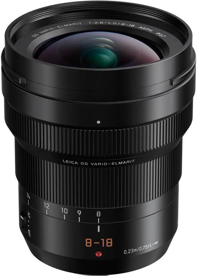 Alt view image 15 of 20 - Panasonic Lumix G Leica DG Vario-Elmarit 8-18mm f/2.8-4.0 Professional MFT Lens