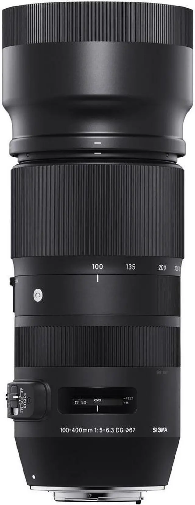 Alt view image 20 of 20 - Sigma 100-400mm f/5-6.3 DG OS HSM Contemporary Lens for Nikon (729955)