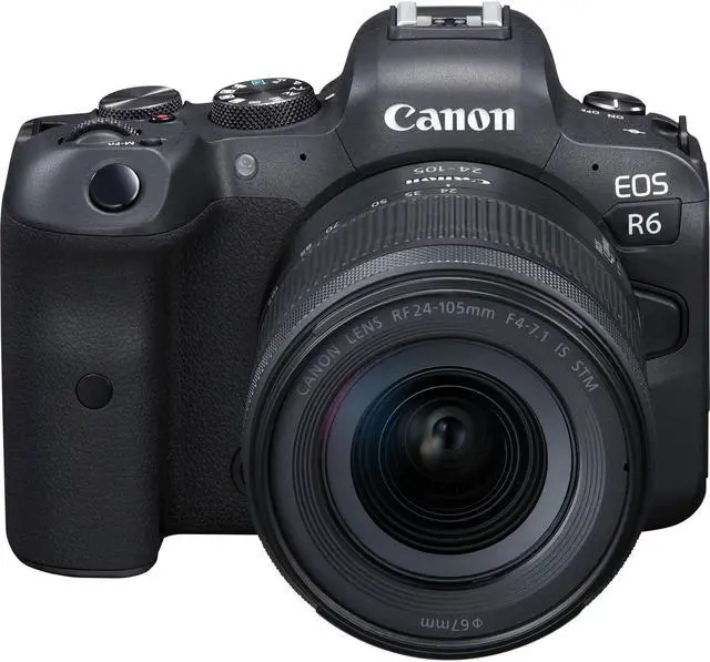 Alt view image 6 of 20 - Canon EOS R6 Mirrorless Camera with 24-105mm f/4-7.1 Lens