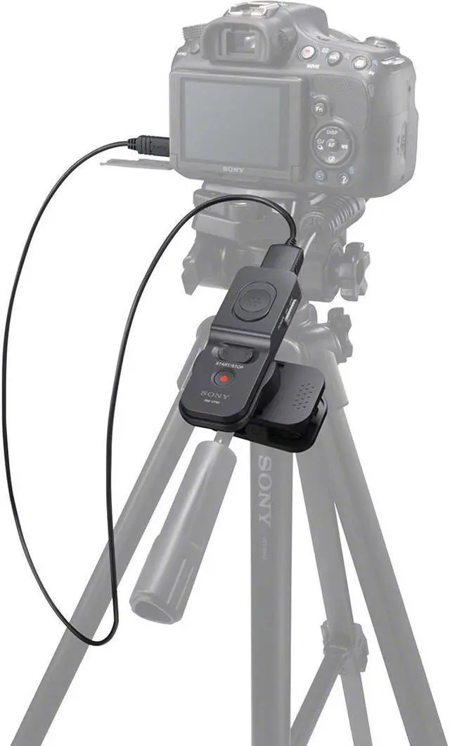 Alt view image 15 of 20 - Sony RM-VPR1 Remote Control with Multi-terminal Cable for Select Sony Cameras