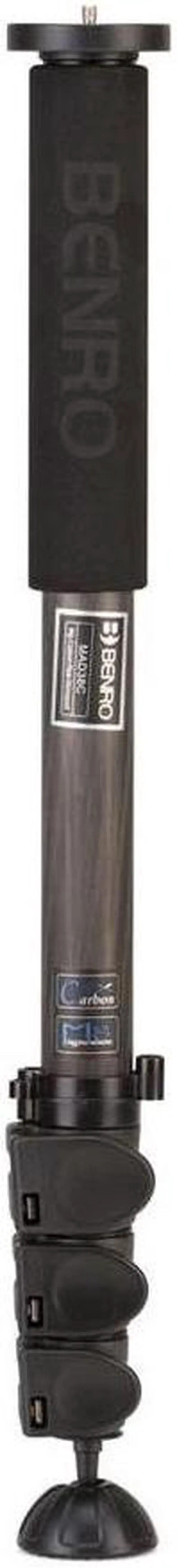 Alt view image 6 of 9 - Benro MAD38C Adventure 8X Carbon Fiber Series 3 Monopod, 4 Section, Flip Lock