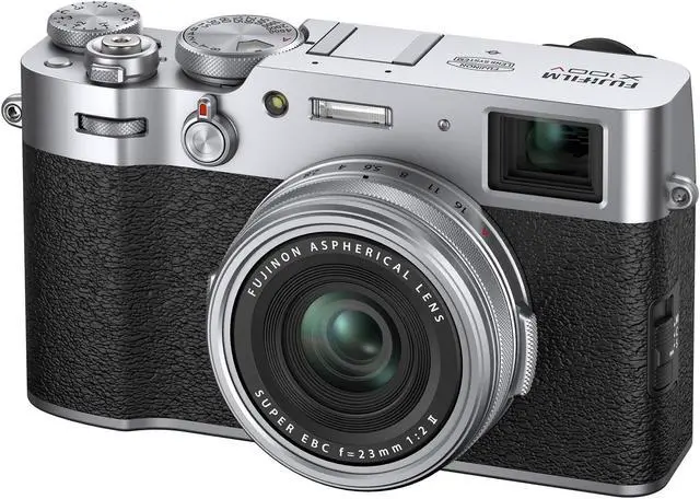 Alt view image 5 of 18 - Fujifilm X100V Digital Camera (Silver)