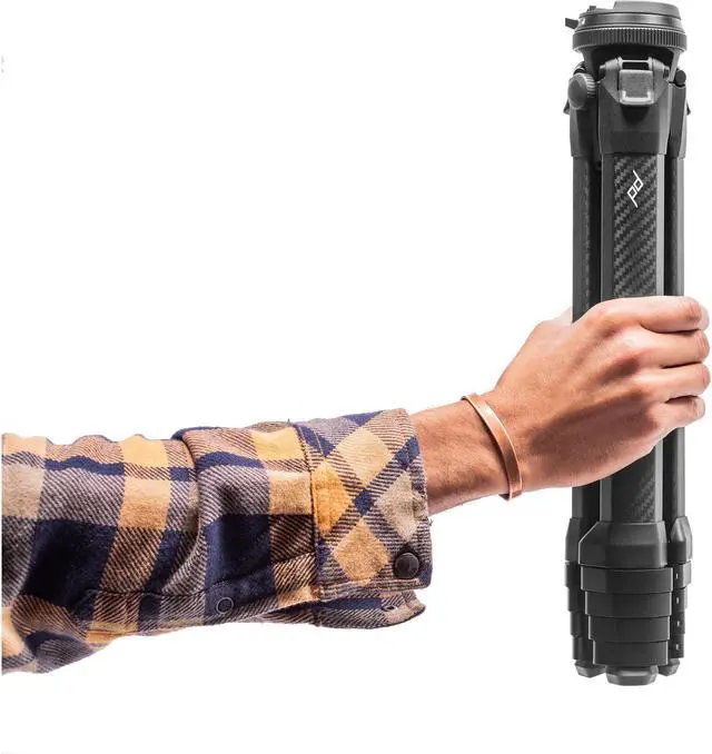 Alt view image 5 of 6 - Peak Design Carbon Fiber Travel Tripod