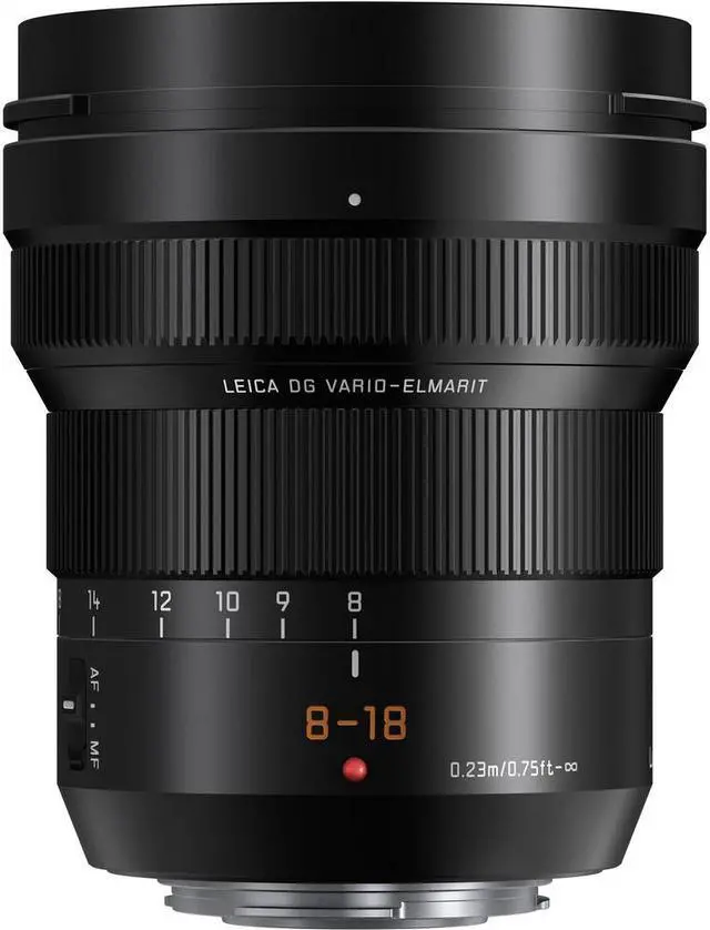 Alt view image 17 of 20 - Panasonic Lumix G Leica DG Vario-Elmarit 8-18mm f/2.8-4.0 Professional MFT Lens