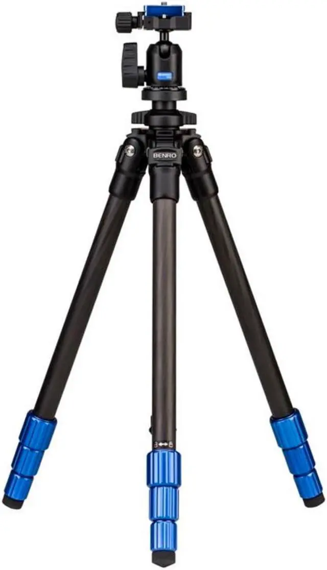 Alt view image 16 of 20 - Benro Tripod Mg-Carbon Fiber with ball head TSL08CN00 92+14=