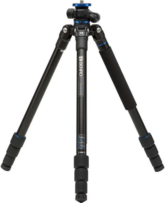 Alt view image 12 of 20 - Benro FGP18A Go Plus 4-Section Aluminum  Tripod