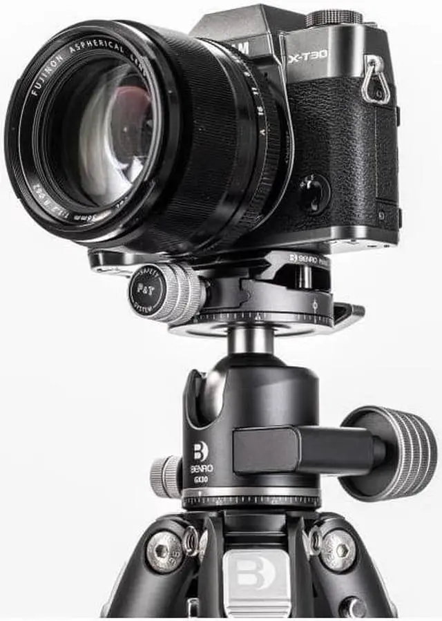 Alt view image 10 of 13 - Benro TTOR24CGX30 Tortoise Columnless Carbon Fiber Two Series Tripod with GX30 Ball Head