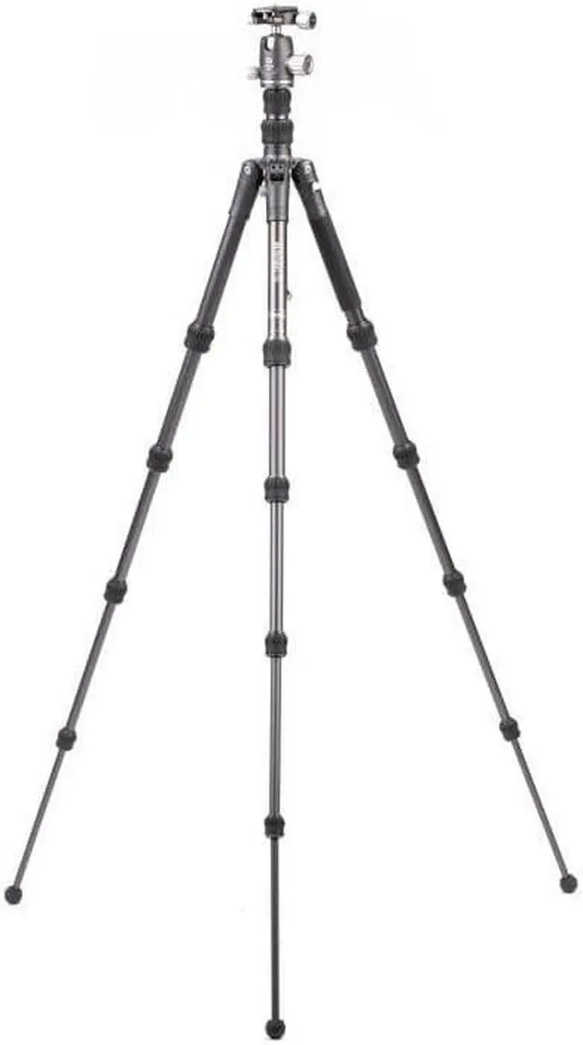 Alt view image 7 of 19 - Benro FBAT05AVX20 Bat #0 Series Aluminum Travel Tripod with VX20 Ball Head