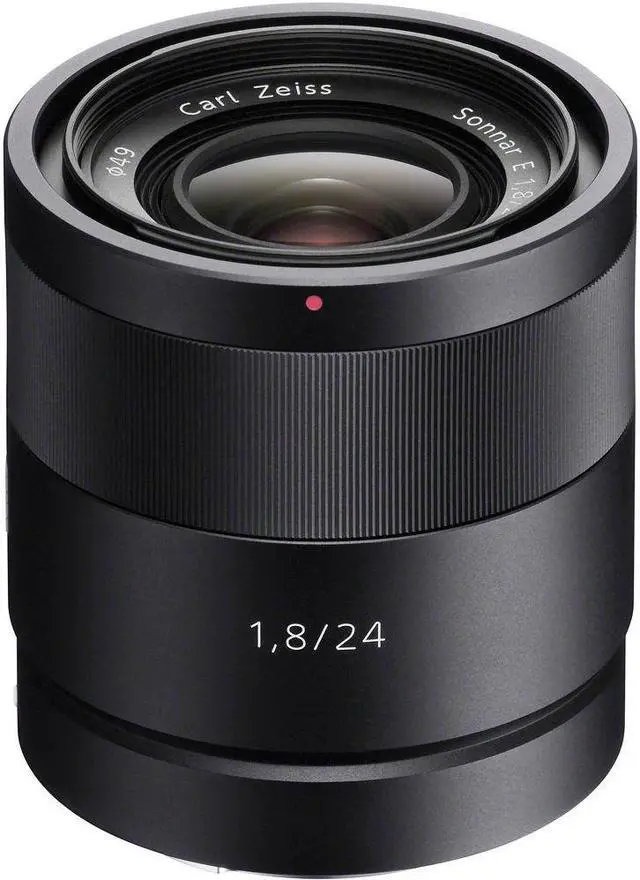 Alt view image 8 of 20 - SONY SEL24F18Z Compact ILC Lenses Carl Zeiss 24mm f/1.8 Wide-Angle Prime Lens Black