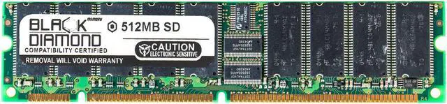 Main image of 512MB (2Rx8) SDRAM PC100 ECC Memory 168-pin