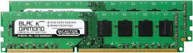 Main image of 8GB Kit (2x4GB) DDR3 1333 (PC3-10600) Memory 240-pin (1Rx8)