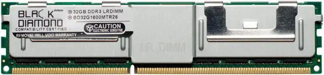 Main image of 32GB DDR3 1600 (PC3-12800) ECC Registered Memory 240-pin (4Rx4)